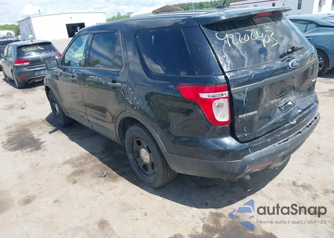 2014 Ford Police Interceptor из США, поврежденный, VIN 1FM5K8AR3EGA55399